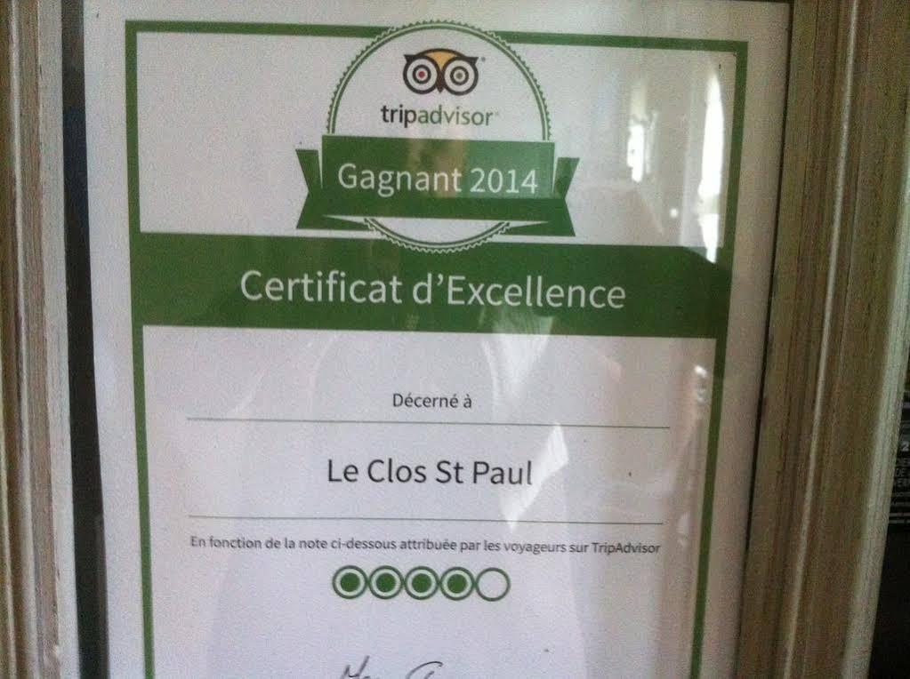 Le Clos Saint Paul 호텔 Tourny 외부 사진